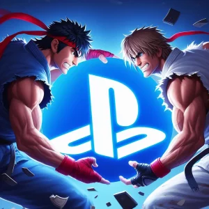 Ryu vs Ken Playstation